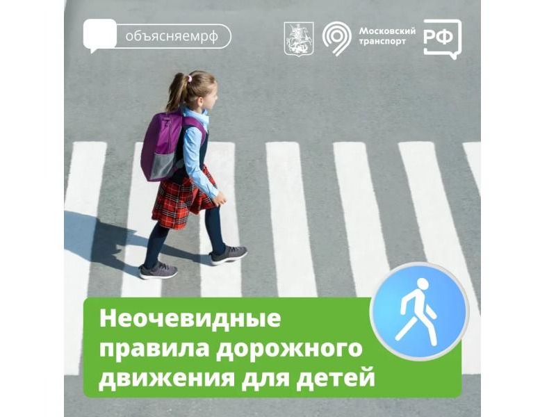 Неочевидные правила дорожного движения для детей Неочевидные правила дорожного движения для детей.
